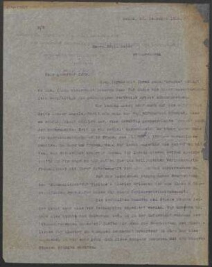 Brief an Fritz Meyer : 20.12.1919