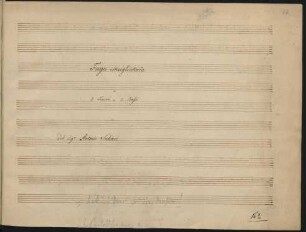 Non impedias musicam; V (4); B-Dur