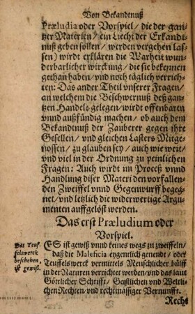 Tractat Von Bekantnuß der Zauberer vnnd Hexen : Ob vnd wie viel denselben zu glauben