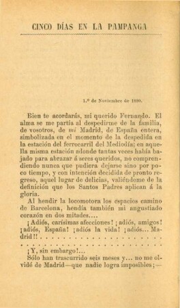Cinco días en la Pampanga