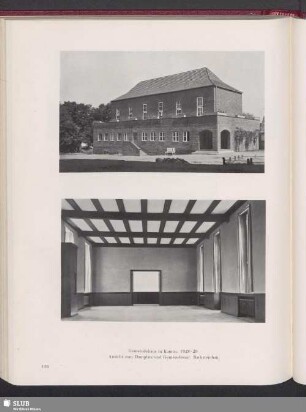 Gemeindehaus in Kamin.1928–1929. Gemeindesaal