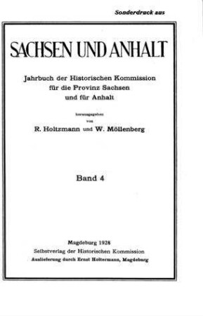 Die Anfänge der jüdischen Gemeinde zu Halle : ein Beitrag z. Sozial- u. Rechtsgeschichte d. Juden in Halle am Ende d. 17. u. im Anfang d. 18. Jh. / von Guido Kisch