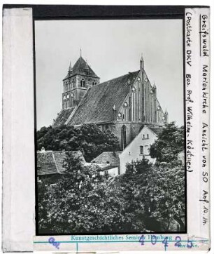 Greifswald: Marienkirche, Ansicht von Südosten