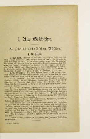 A. Die orientalischen Völker