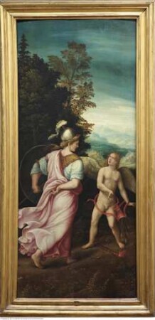 Minerva und Cupido