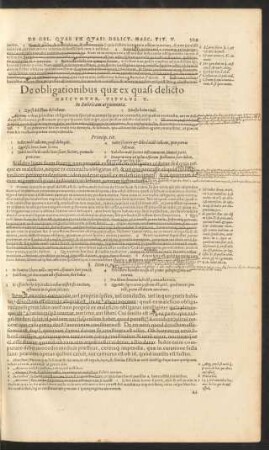 De obligationibus quae ex quasi delicto Nascuntur. Titulus V.
