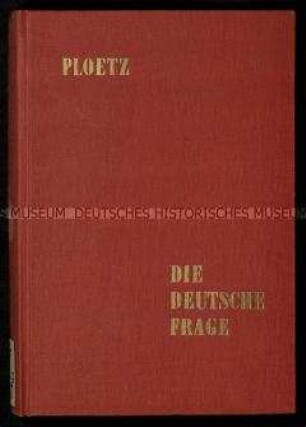 Schrift über die deutsche Frage