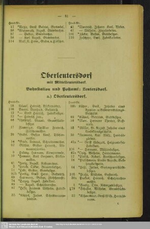 Oberleutersdorf mit Mittelleutersdorf
