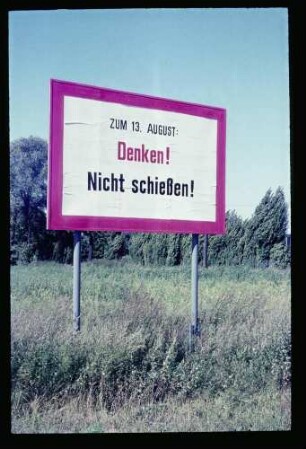 Grenze b. Alt-Schönow 14.8.66.