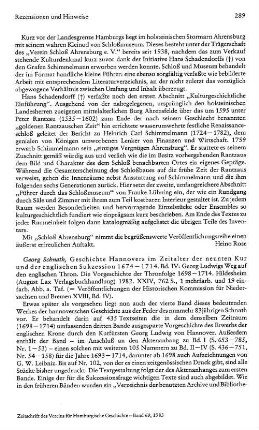 Schnath, Georg :: Geschichte Hannovers im Zeitalter der neunten Kur und der englischen Sukzession 1674 - 1714, Bd. 4, Georg Ludwigs Weg auf den englischen Thron, die Vorgeschichte der Thronfolge 1698 - 1714, (Veröffentlichungen der Historischen Kommission für Niedersachsen und Bremen, 18,4) : Hildesheim, Lax, 1982