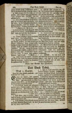 Das Buch Tobiä.