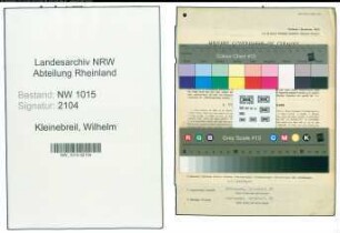 Entnazifizierung Wilhelm Kleinebreil , geb. 23.03.1909 (Stadtinspektor)