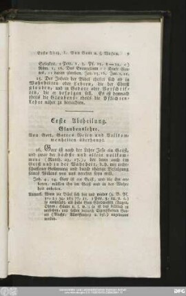 Von Gott, Gottes Wesen und Vollkommenheiten überhaupt.