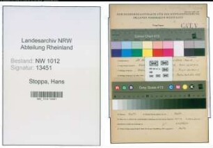 Entnazifizierung Hans Stoppa , geb. 20.11.1922 (Zollbetriebsass.)