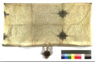 Heinrich Seyler und Balthasar Fritz, Einwohner zu Kettenheim, reversieren sich wegen verschiedener Güter in der Gemarkung Kettenheim und Walheim, ...