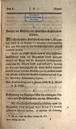 Provinzialgesetzsammlung des Königreichs Böhmen : für d. Jahr. 11. 1829 (1831)