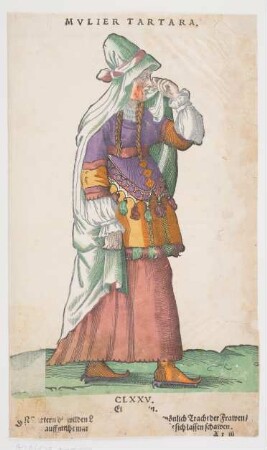 Tracht einer tartarischen Frau