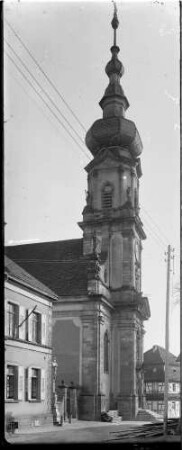 Kappelwindeck Katholische Kirche Santa Maria Außenansicht von Nordwesten