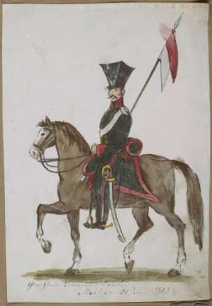 Großherzoglich von Bergscher Lancier, 1813