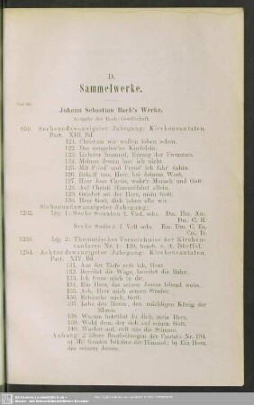 D. Sammelwerke