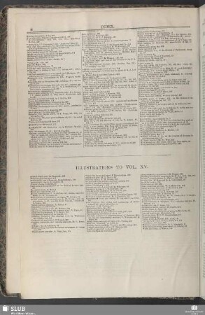Illustrations to vol. XV