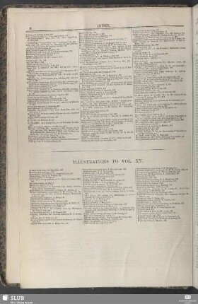 Illustrations to vol. XV