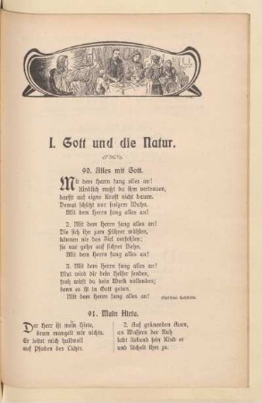 I. Gott und die Natur