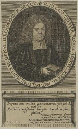 Bildnis des Iohann Caspar Zevmer