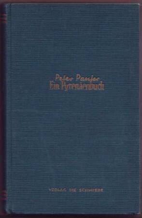 "Ein Pyrenäenbuch", Peter Panter, 1927