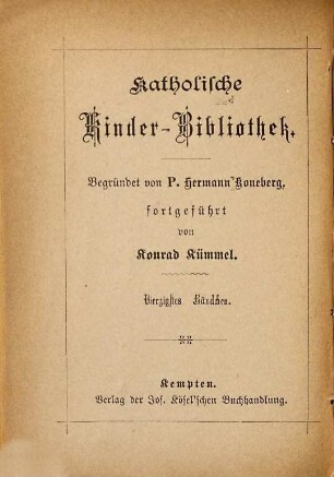 Des Kindes Märchenschatz : eine Sammlung der schönsten Märchen für unsere lieben Kleinen, 2