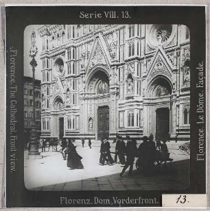 Florenz: Dom, Fassade