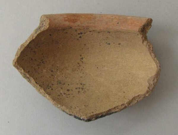 Fragment of a clay vessel