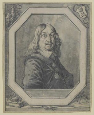 Bildnis des Georg Philipp Harsdörfer