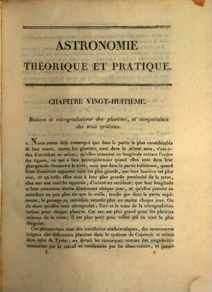 Astronomie théoretique et pratique, 3