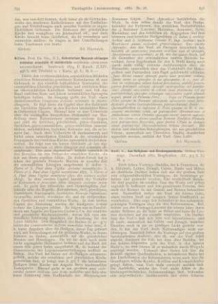 636-638 [Rezension] Sell, K., Aus Religions- und Kirchengeschichte. Sieben Vorträge