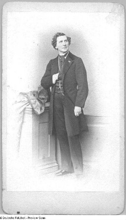 Schauspieler Carl August Devrient (1797-1872)
