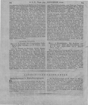 D'Arlincourt, C. V. P.: Der Einsiedler vom Schreckensberg. Nach d. Franz. v. Karl von Kronfels. T. 1. Basel: Schweighäuser 1821