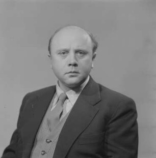 Porträtaufnahmen des Schauspielers Werner Peters (Nationalpreisträger der DDR) : Porträt von Werner Peters