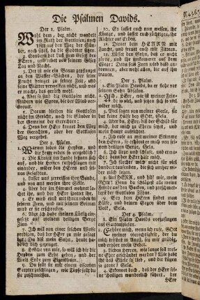 2-14, 1. Psalm. - 28. Psalm.