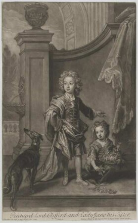 Doppelbildnis des Richard Clifford und der Lady Jane Clifford