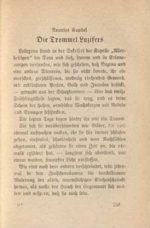 Neuntes Kapitel. Die Trommel Luzifers