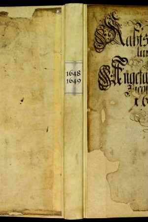 Ratsprotokolle, 1648 Aug. 8. - 1649 Juli 19.