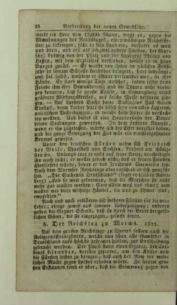 5. Der Reichstag zu Worms. 1521