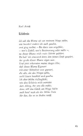Erlebnis