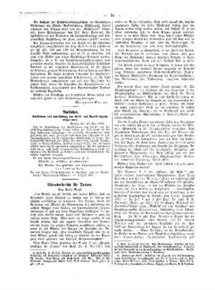 Literaturbericht für Turnen