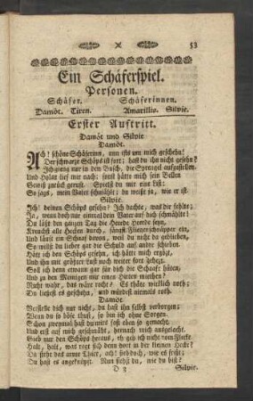 Ein Schäferspiel