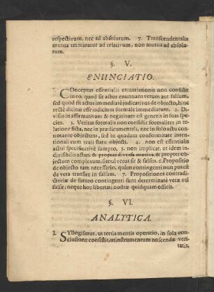 $. VI. Analytica.