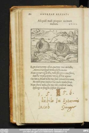 Aliquid mali propter vicinum malum. LVIII.