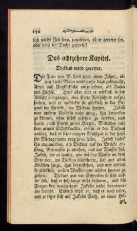Das achtzehnte Kapitel. Dickius wird gerettet.