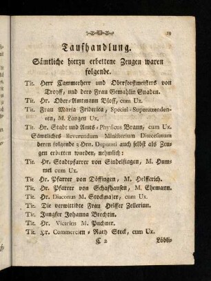 19-20, Taufhandlung.